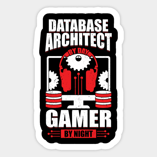 Data Architecture Database Architect Gamer Gift Sticker by Dolde08